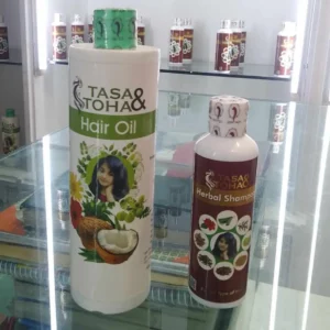 ( ফ্রি হোম ডেলিভারী ) 500 ML হেয়ার অয়েল + 1 পিস 100% পিওর হারবাল শ্যাম্পু